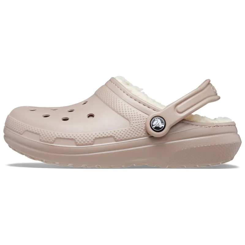 Crocs Classic Lined Clog Unisex in Mushroom/Bone-6